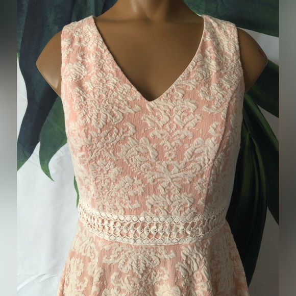 Altar'd State Floral Stretch Knit Fit & Flare Skater Dress - Picture 3 of 11